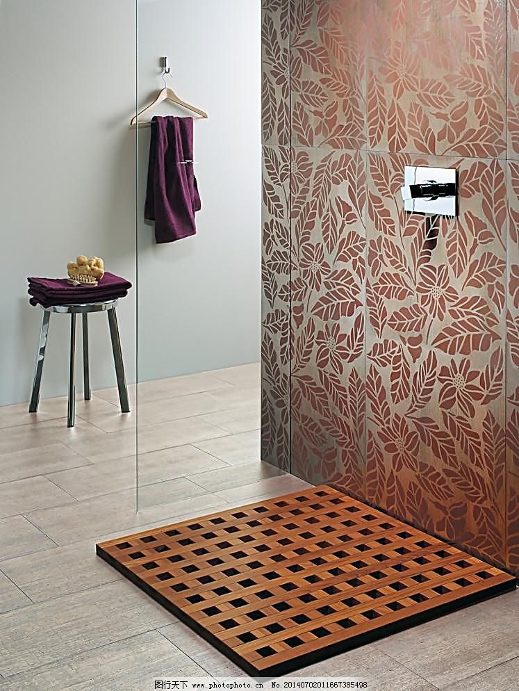 浴室卫生间瓷砖铺贴样板间铺砖_室内装饰_装