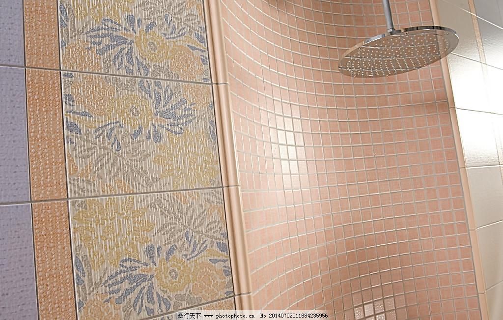 浴室卫生间瓷砖铺贴样板间铺砖_室内装饰_装