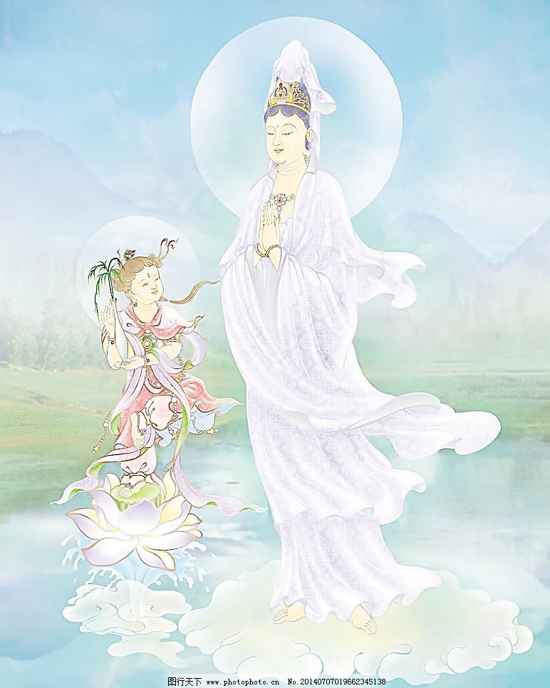 高清观世音菩萨像大图_曲谱分享
