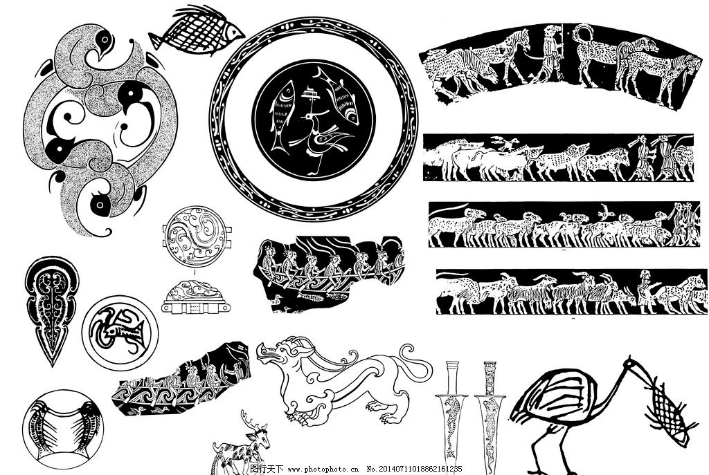 商周图腾图片