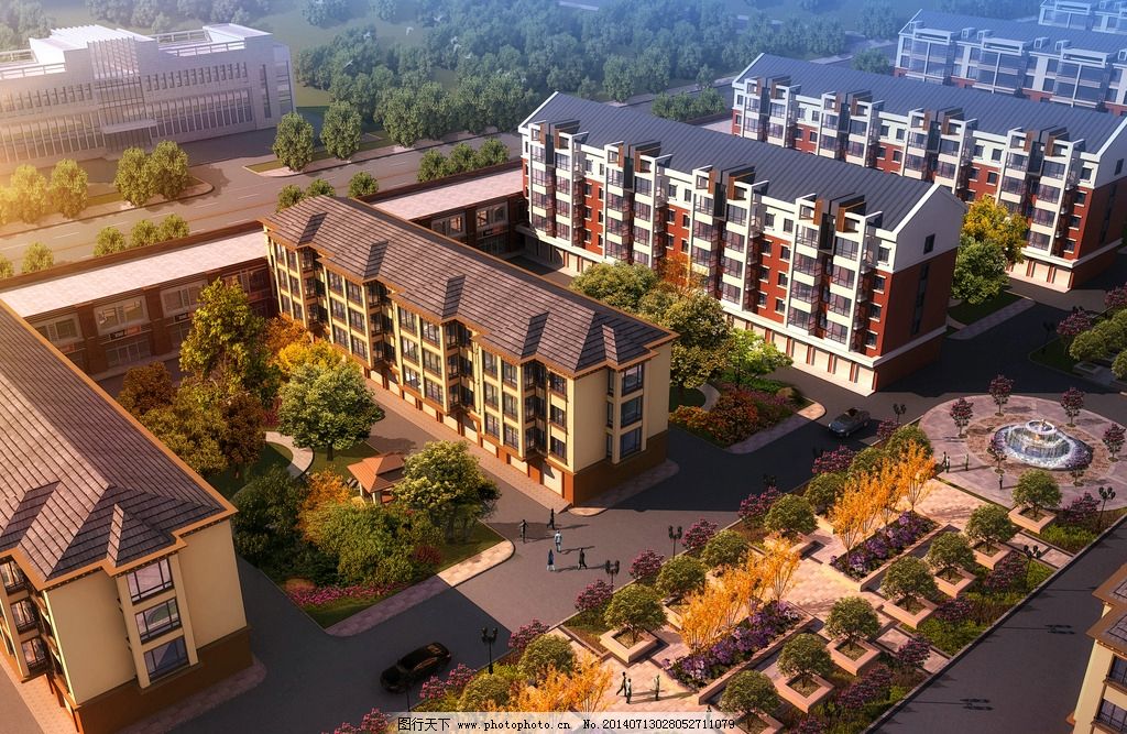 图中是建筑?有?cad切视图三维剖图片