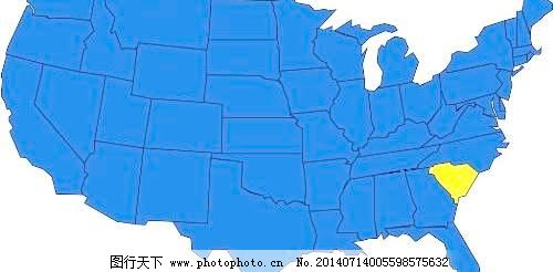 美国各州地图,美国各州地图免费下载 商业矢量