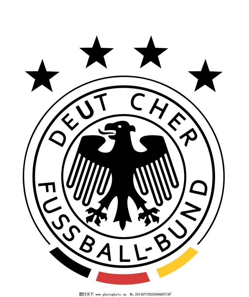 德国队标志四星德国图片