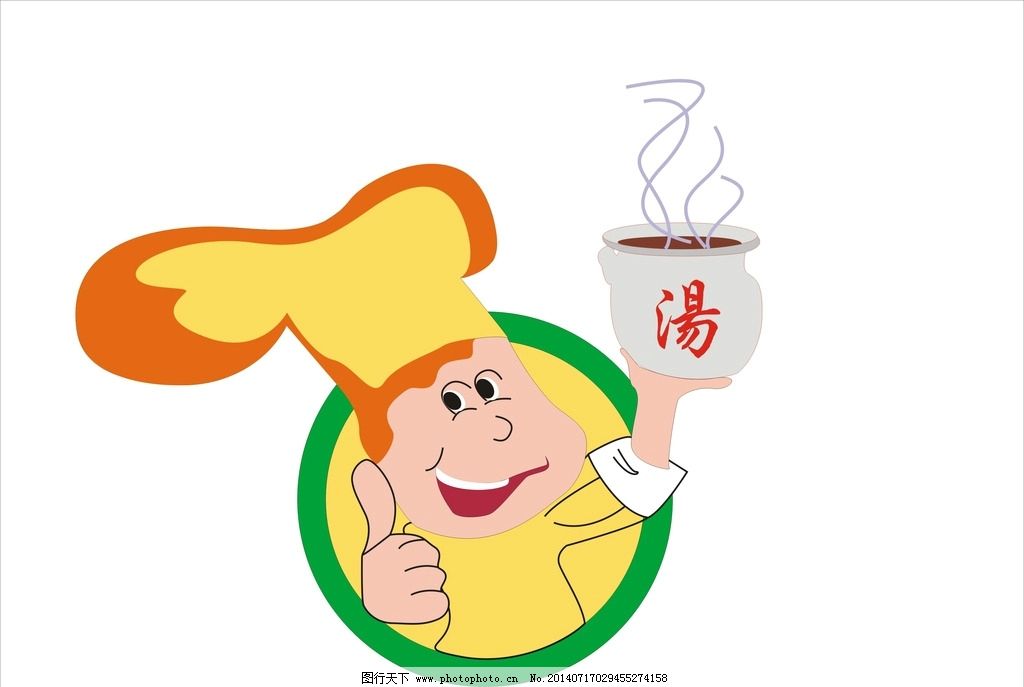 餐饮标志 标志设计 小厨师 美食logo 矢量图 logo设计 广告设计 设计图片