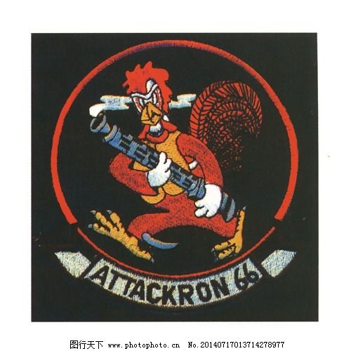 绣花 动物 鸡 英文 文字 免费素材