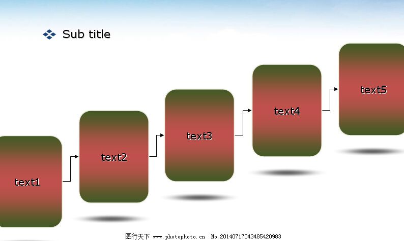 阶梯式图表图片