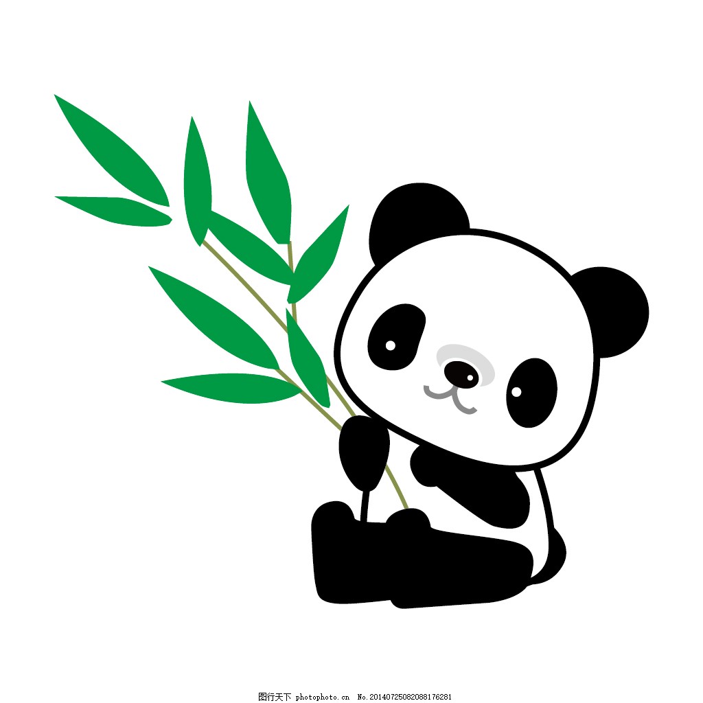 卡通熊猫设计图__卡通设计_广告设计_设计图库_昵图网nipic.com