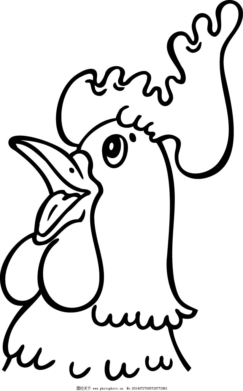 爱情手绘彩色简笔画板报