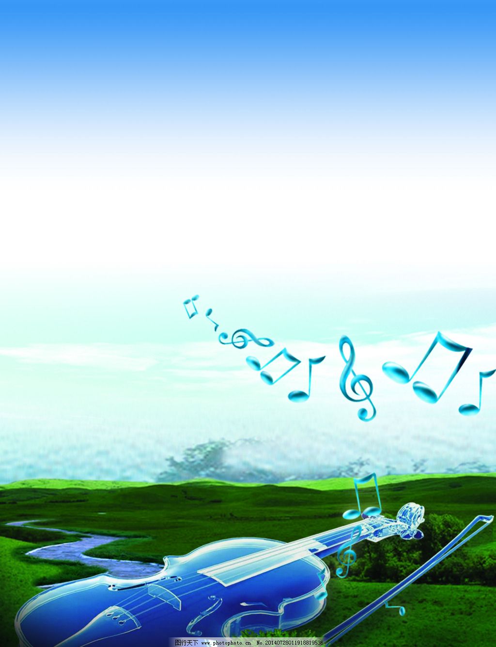 无框画 小提琴音乐图片