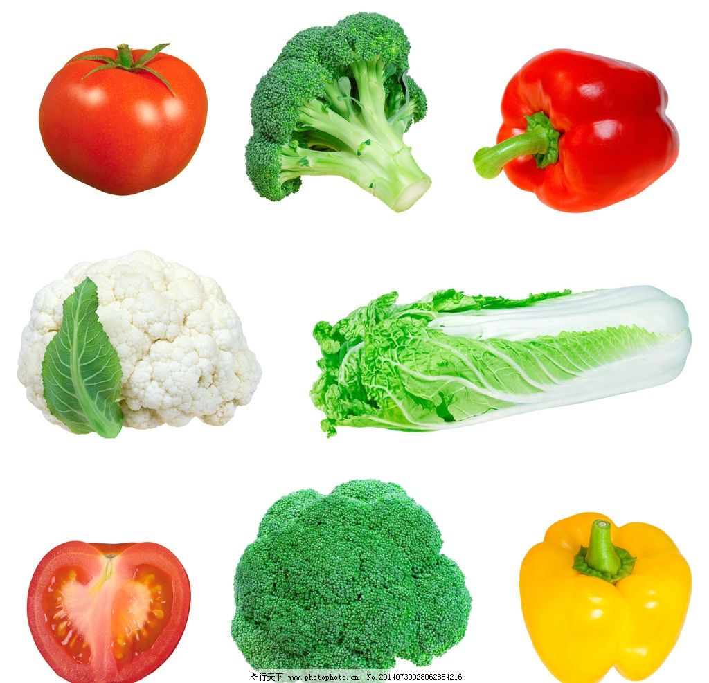 不同颜色的蔬菜各含什么营养－－学佛网