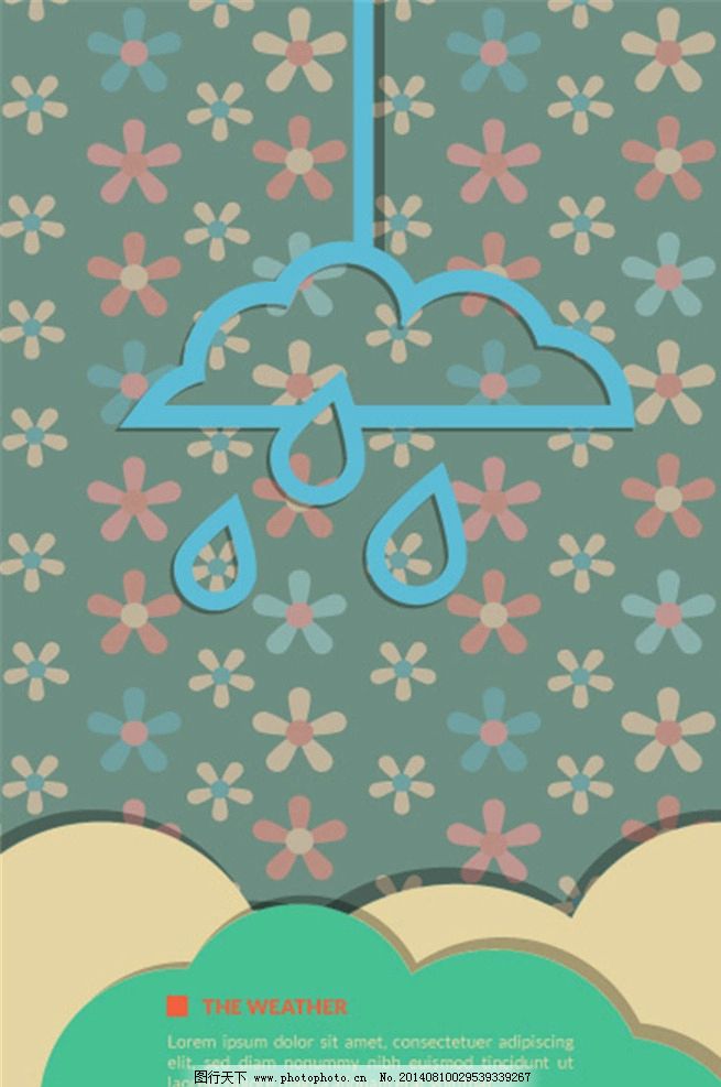 天气海报广告图片,天气设计 天气广告 天气情况