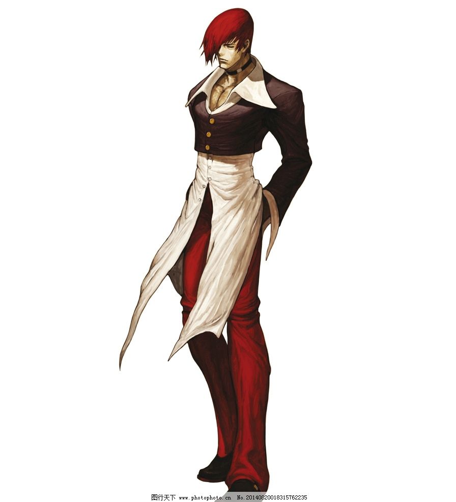 八神后背纹身手稿内容图片分享