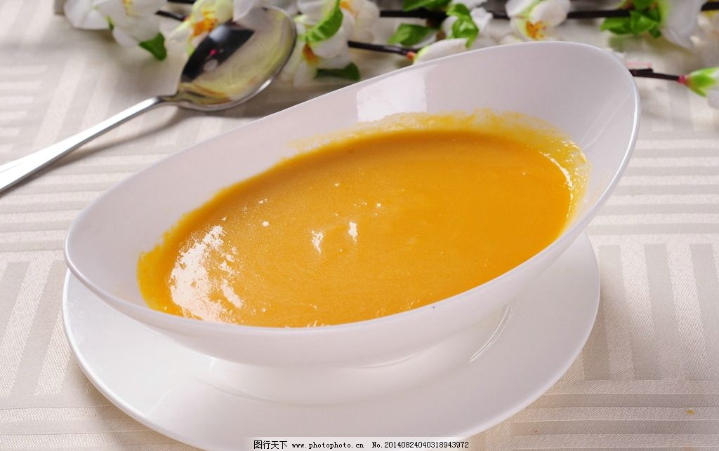 奶油南瓜汤图片