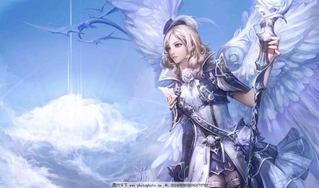 动漫人物图片女生天使_天使女孩动漫_动漫天使头像女生-图片新闻