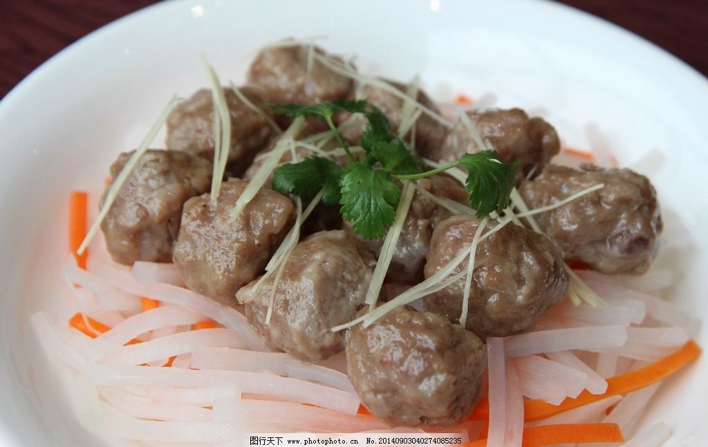 萝卜丝蒸肉丸 牛肉丸 招牌菜 特色菜 名菜 传统名菜 川菜 粤菜 萝卜丝蒸肉丸 牛肉丸 招牌菜 特色菜 名菜 传统名菜 川菜 粤菜