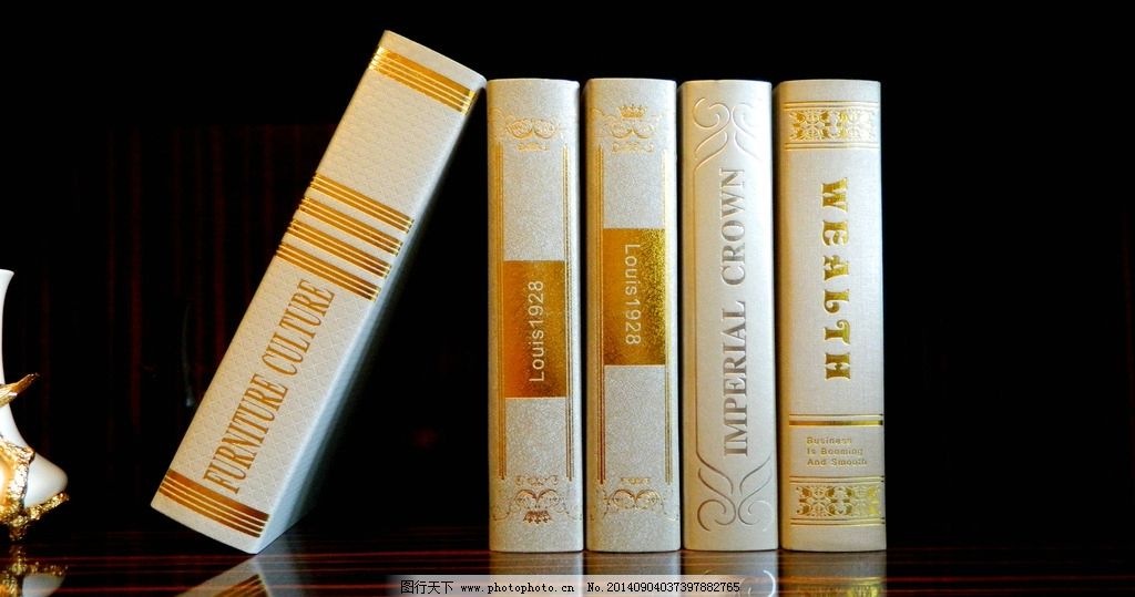古典 书籍 书脊图片