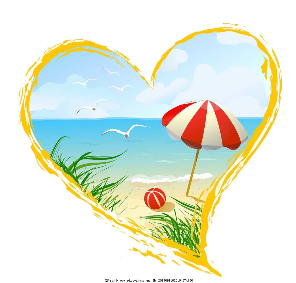 海岛椰子树夏季旅游图片