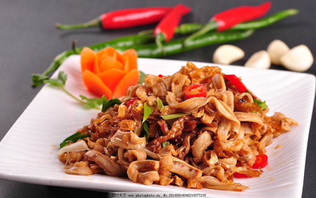 白椒脆牛肚美食,主食龙虾v美食菜健康饮食特色福清吃小图片图片