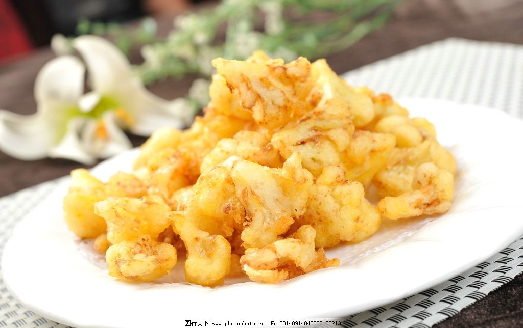 椒盐花菜 图行天下