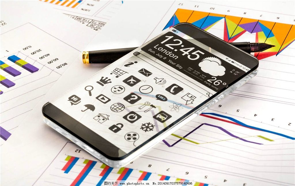 透明手机 未来手机图片