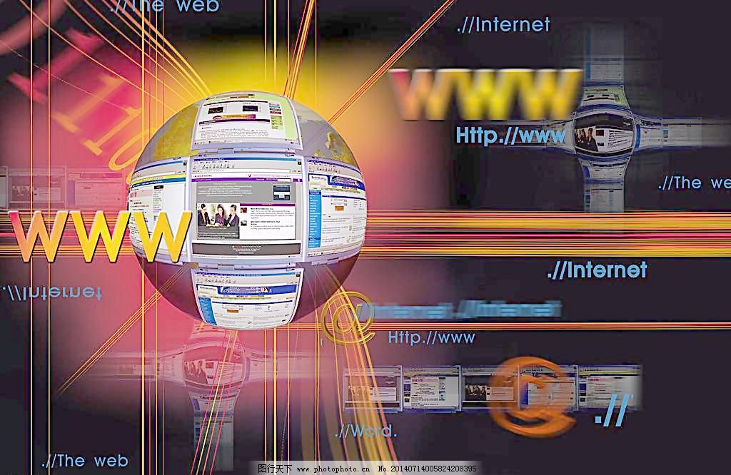 网络时代图片_效果元素_设计元素-图行天下素材网