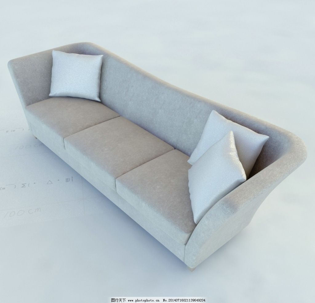 布艺沙发简约现代客厅小户型整装布沙发组合家具|空间|室内设计|憨豆小姐 - 原创作品 - 站酷 (ZCOOL)