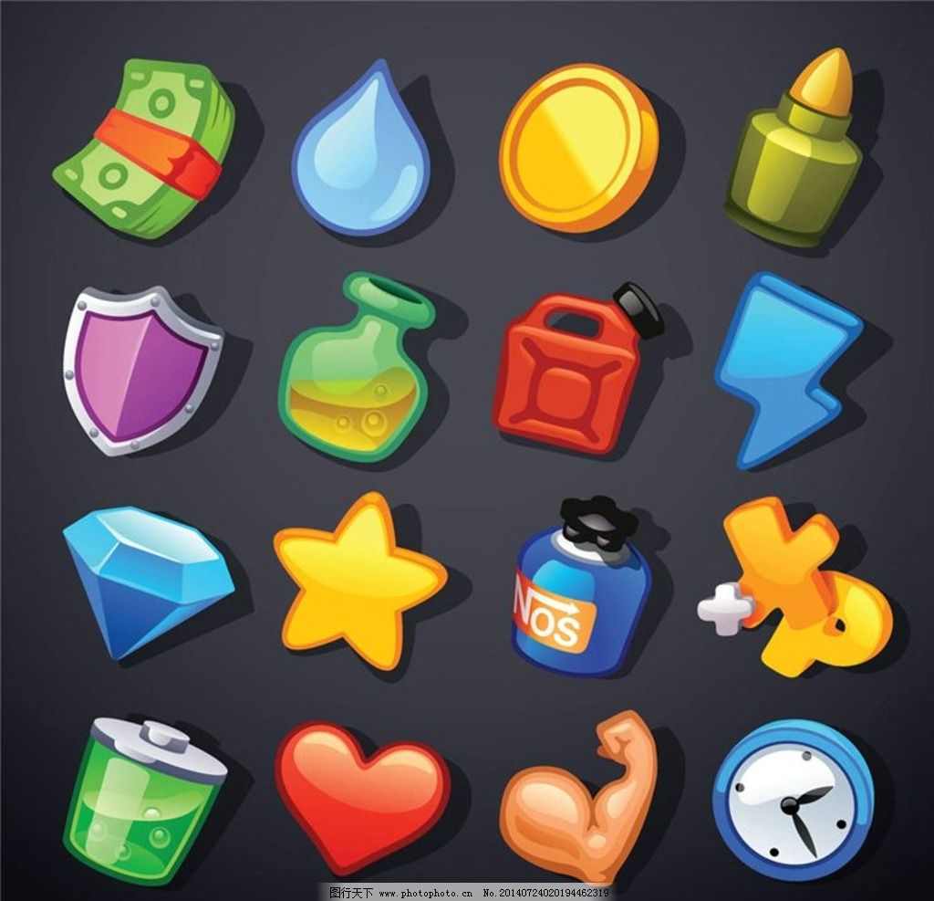 游戏图标设计图片_其他_LOGO标识-图行天下素材网