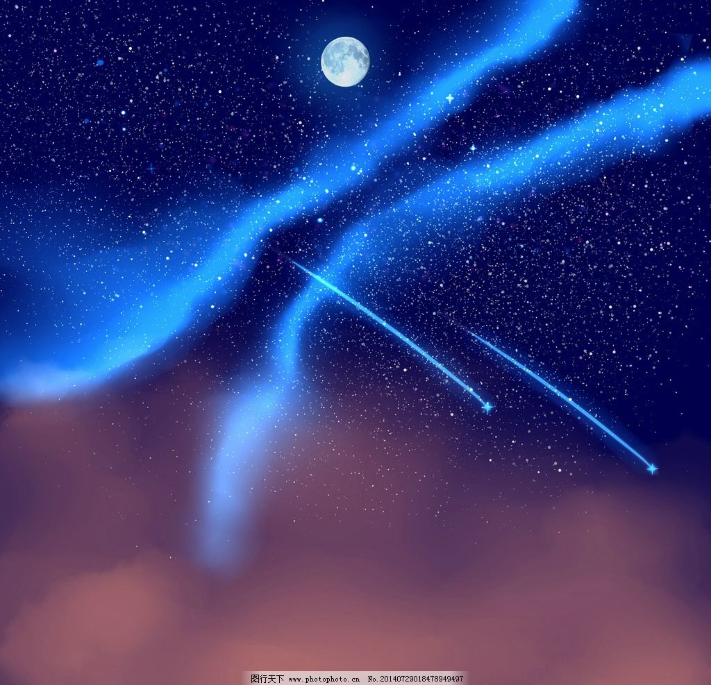 540x960 resolution | falling star digital wallpaper, Makoto Shinkai ...
