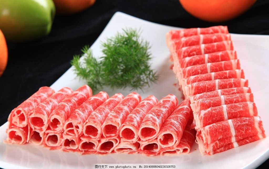 肥牛卷,肥牛,火锅配菜,千层,卷肥牛,传统美食,餐饮美食,摄影,72DPI,JPG