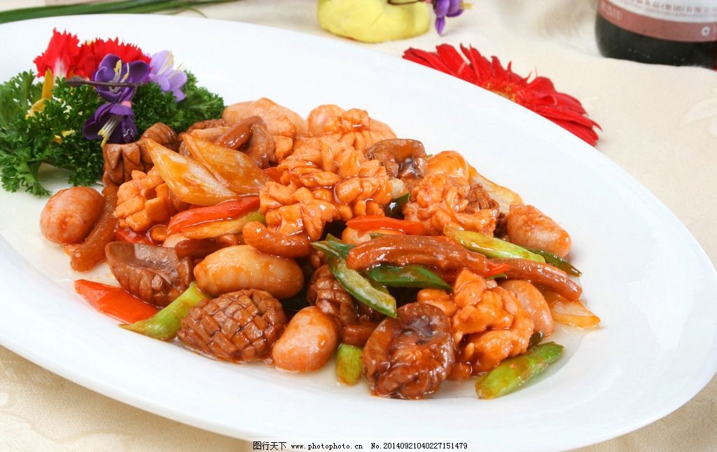 湘菜之酸辣笔筒鱿鱼做法